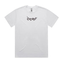 Load image into Gallery viewer, WHITE STICKER TEE
