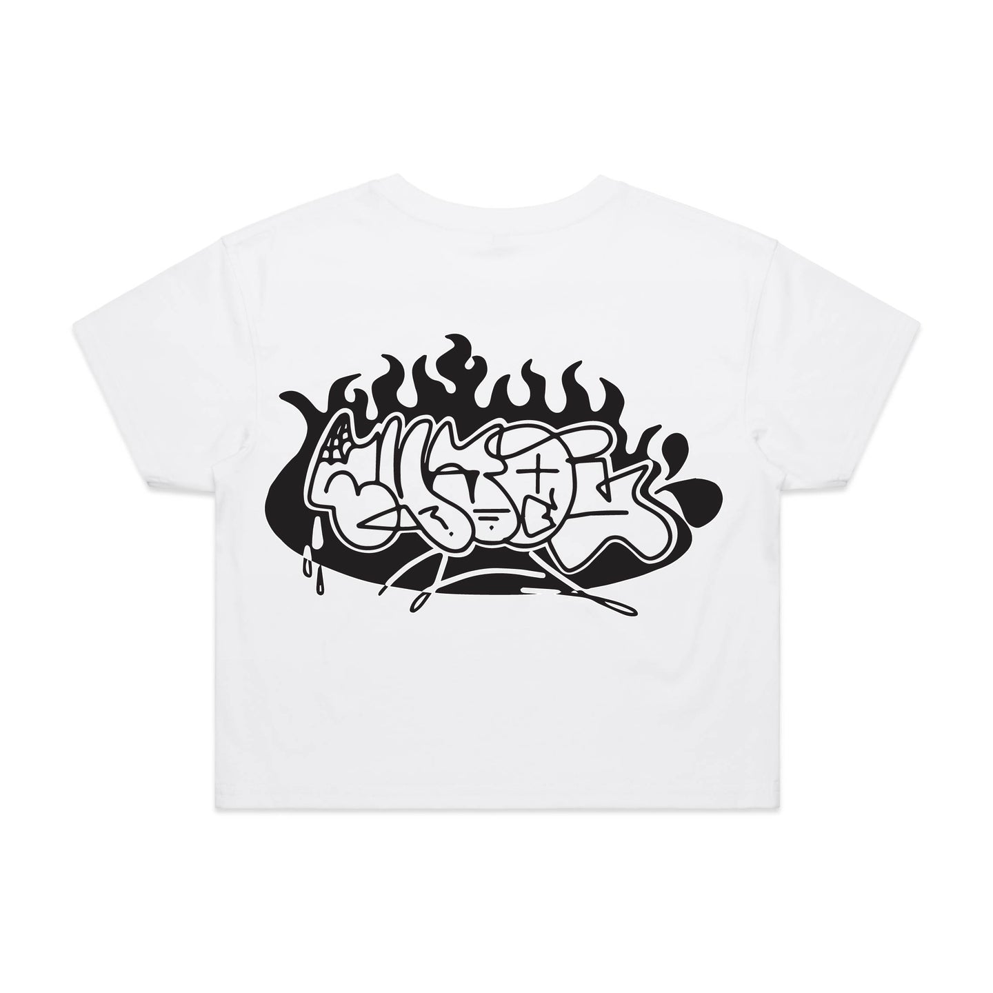 BURN CROP TEE